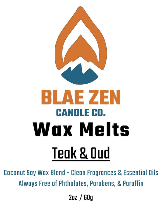 Teak & Oud-Wax Melts